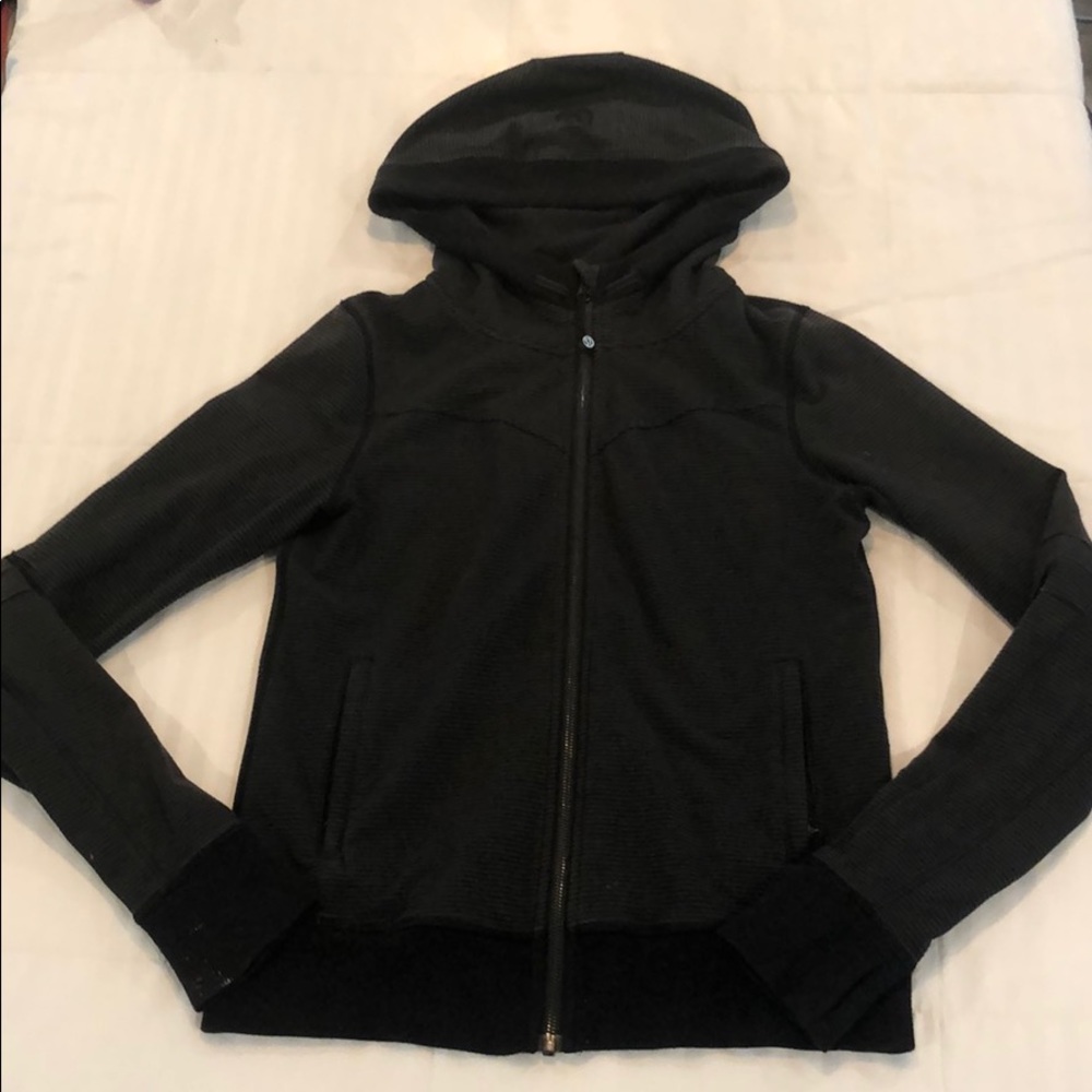 Lululemon Athletica Stripped ZIP Up Hoodie